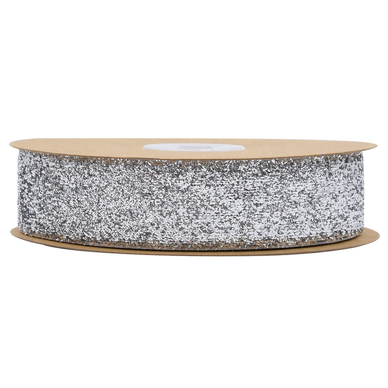 2.5cm transfronterizo venta caliente escenario material de decoración oro y plata plantación de cebolla cinta de seda brillante cinta de cebolla colorida 10 metros