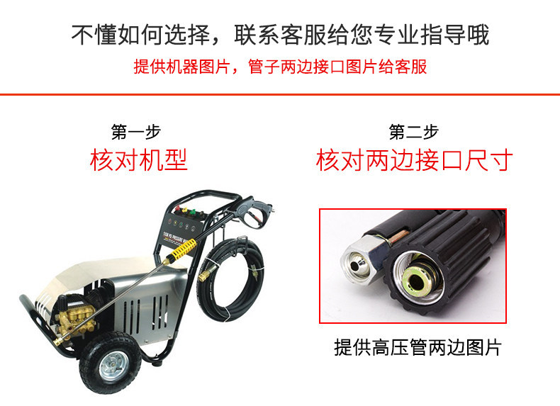 Suitable for car wash shops, specialized high-pressure water gun head, car wash machine gun head, Black Cat powerful cleaning machine quick-connect brush