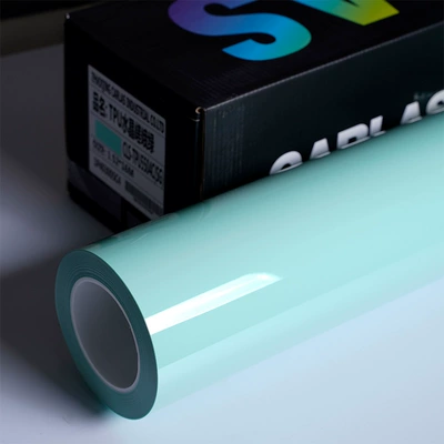 Invisible Car Clothing Protection, Auto Color Change Film - crystal-green-152m15m