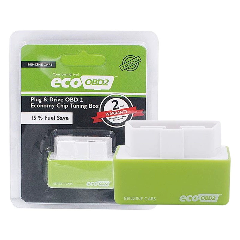 Plug and Drive Nitro Eco OBD2 Nitro ECOOBD2 экономайзер зеленый