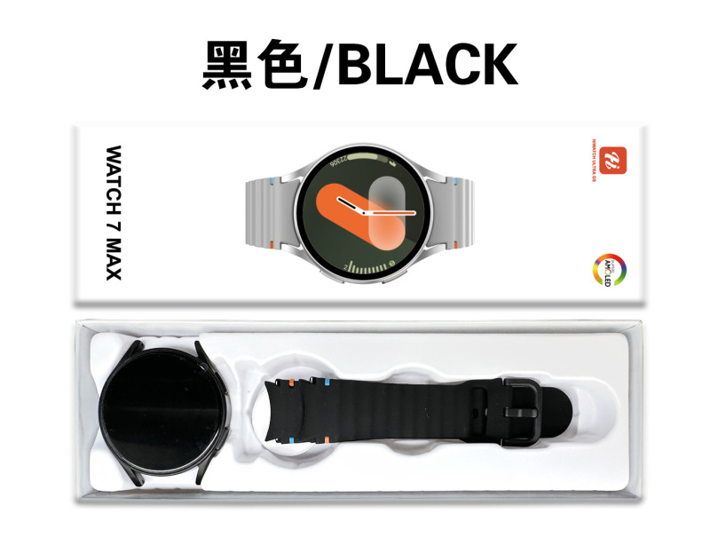海外Tiktok人気Watch7 Maxスマートウォッチ1.52インチBluetooth通話、手を上げて画面を明るくするスポーツ|undefined