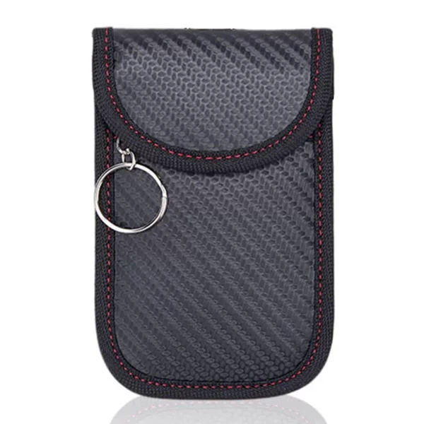 New environmentally friendly carbon fiber rfid car shielding key case anti-positioning tracking detection radio frequency identification technology