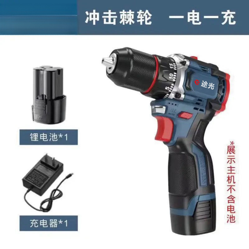 纯铜无刷小钢炮大功率充电钻多功能家用手电钻充电电动螺丝刀|undefined