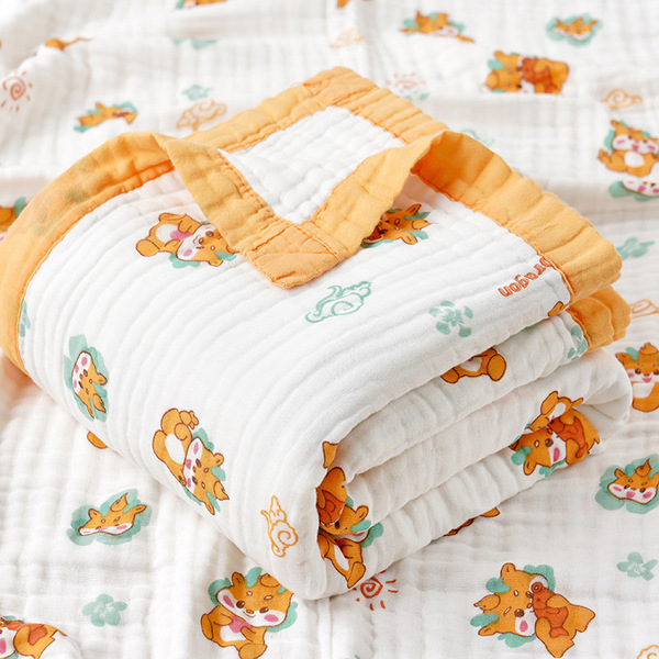 cotton gauze bath towel for new born for baby