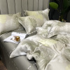 High-end Silk sliding 60 Fine day American style Pastoral wind Borneol sheet The bed Four piece suit Quilt cover spring and autumn