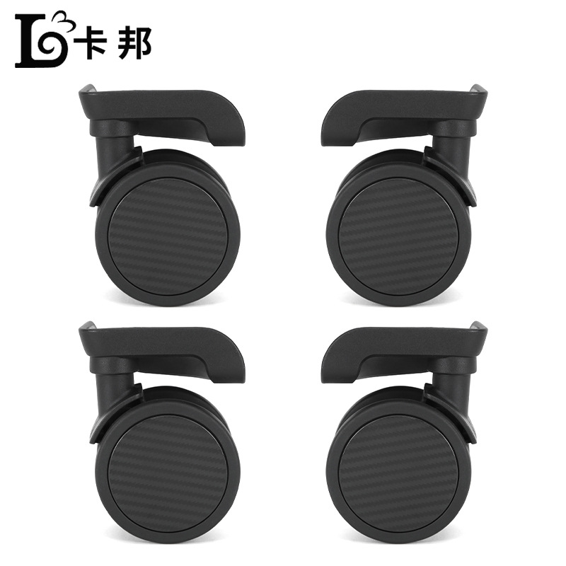Carbong Suitcase Universal Wheel Accessories, Silent Replacement Wheels for Trolley Cases, Password Lock Luggage Parts