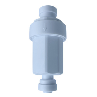 2 Quick connect micro filter water purifier front stainless steel mesh sediment particle filter removable and washable