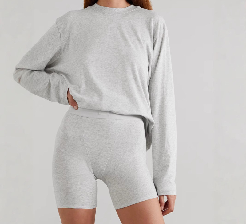 Some Skim*S Kardashian Boyfriend Boxer Style Boxer Shorts and Leggings Are in Stock