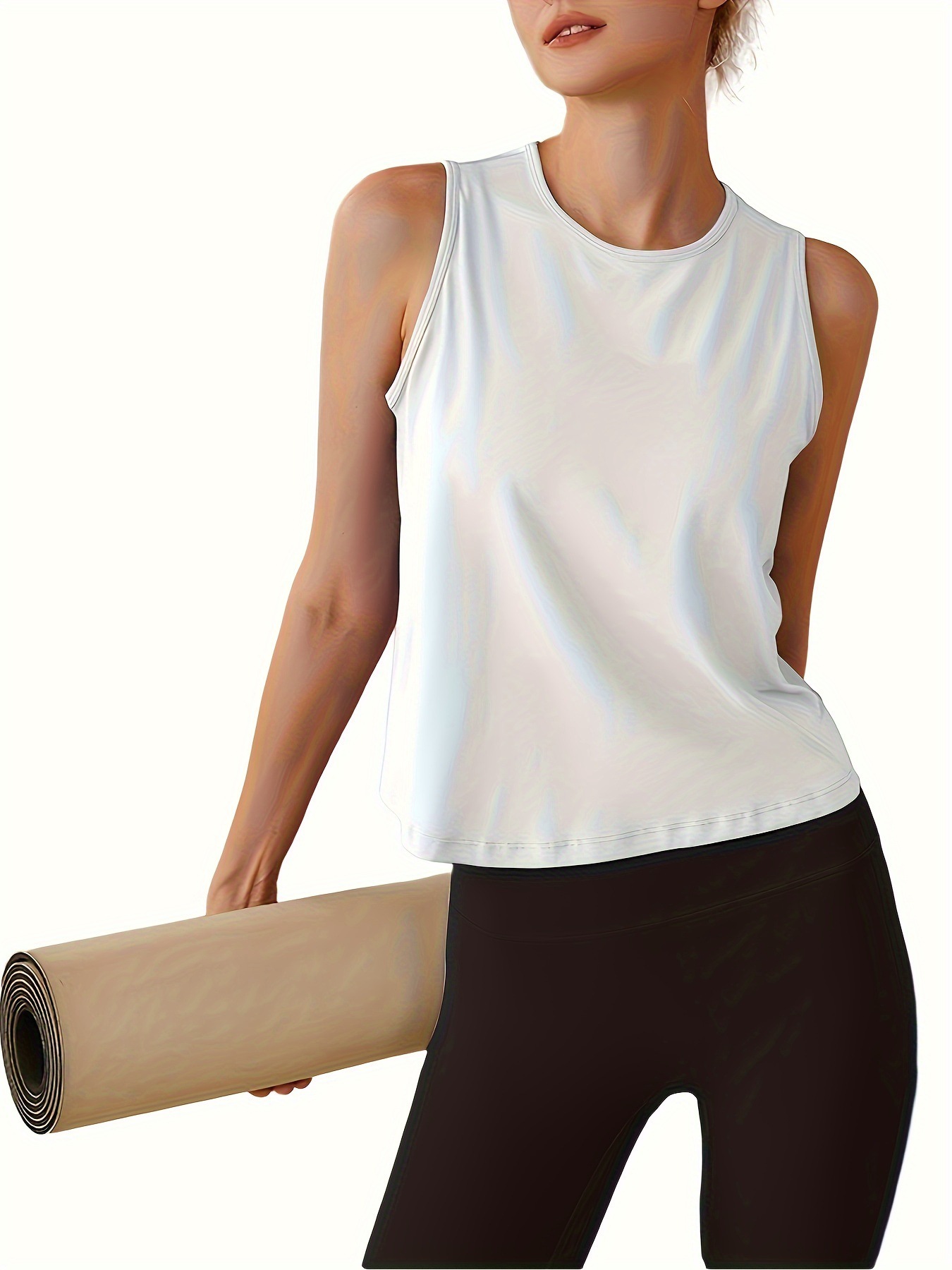 X 39111 Loose Mesh Yoga Vest Loose-fitting beautiful back yoga vest