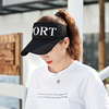 Empty top hat new pattern Spring and summer Versatile Sunscreen Visor student Korean Edition lovely Cap