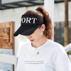 Empty top hat new pattern Spring and summer Versatile Sunscreen Visor student Korean Edition lovely Cap