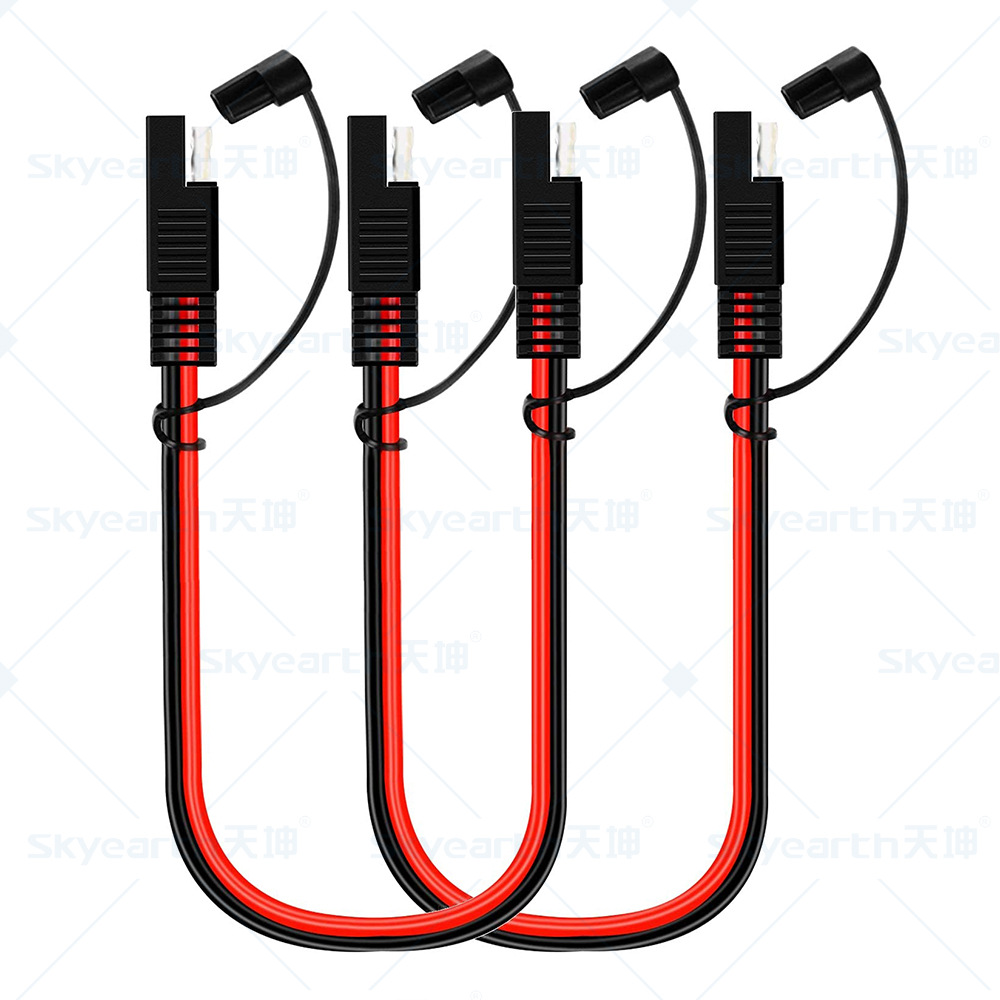 Suministro de cable SAE conector SAE solar a prueba de viento y lluvia enchufe SAE enchufe hembra extensión del cable solar