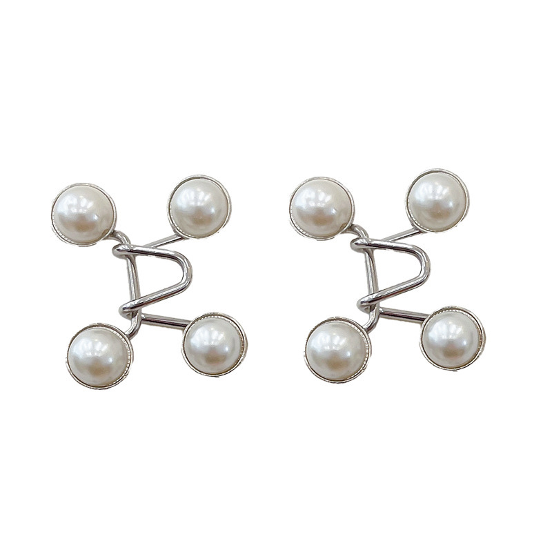 Pantalones cintura hebilla moda cintura corrección artefacto femenino anti-exposición broche de alto grado ajustable desmontable botón oculto hebilla