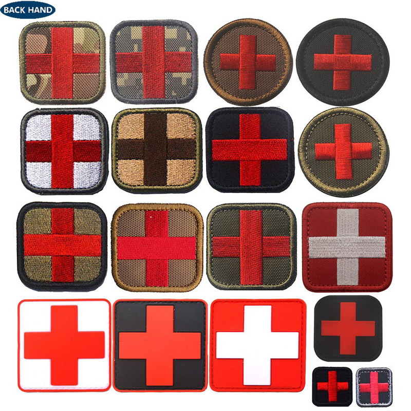 Haike Outdoor Rescue Bag Sticker Cross Tactical Medical Badge Emergency Rescue Backpack Stamp Embroidered Velcro Stamp Haike Outdoor Rescue Bag Sticker Cross Tactical Medical Badge Emergency Rescue Backpack Stamp Embroidered Velcro Stamp