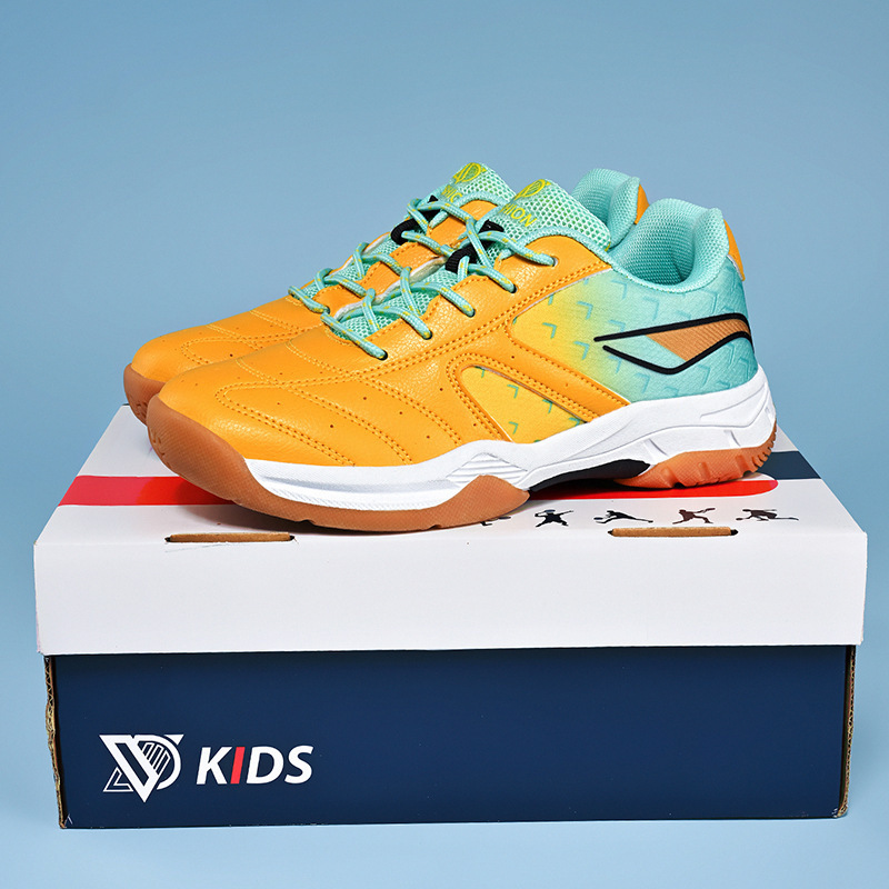 Cross-Border Large Size Children's Badminton Shoes, Breathable Men's Shoes, Non-Slip Men's Professional Tennis Shoes, Women's Trendy Table Tennis Shoes