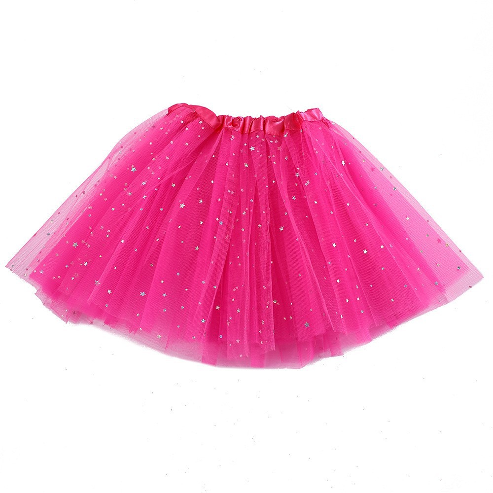 Dance party stage performance skirt, tulle skirt for girls, dance half-length tulle skirt, short skirt, puffy skirt, princess tulle skirt.