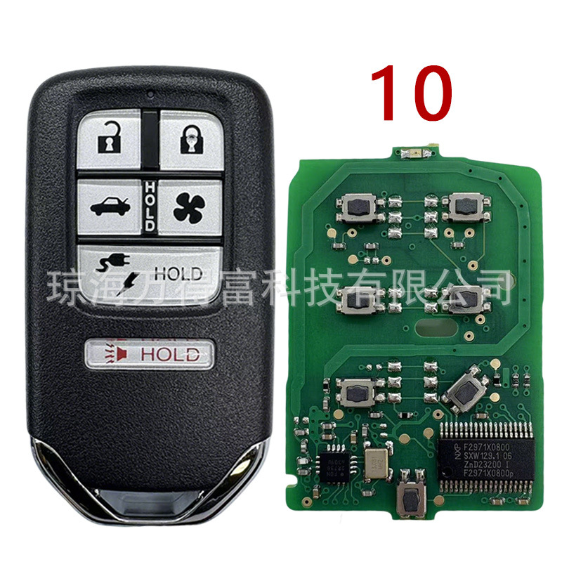 Fccid: Kr5V2X Is Suitable for Honda Vezel, Civic, Pilot, Fit Key with 47 Chip 433 Car Key