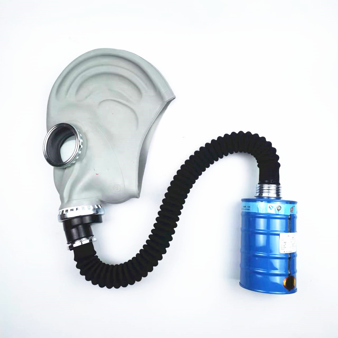 Puda 59-tipo máscara de gas pintura en aerosol químico amoníaco alimentos fumigación fuego máscara completa Ghost Face Gas máscara completa