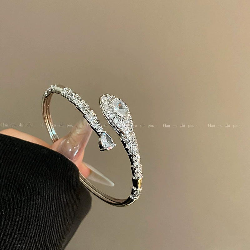 Зирконий, модный небольшой дизайн sapphire браслет, микро инкрустировка, цветочный