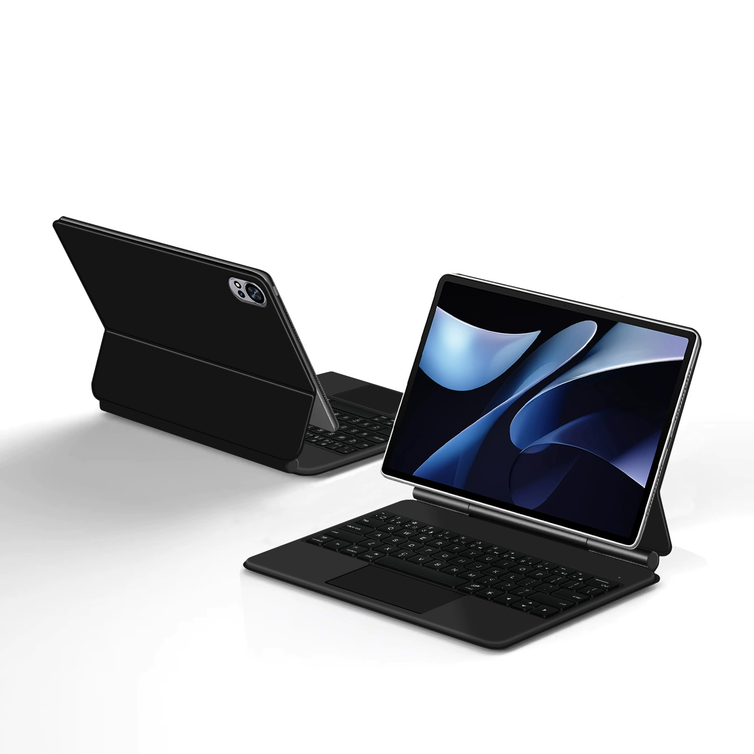 Клавиатура Bluetooth с подсветкой и сенсорным управлением для Huawei MatePad Air 2024 12"