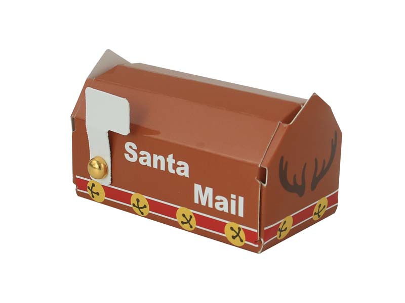 12g Weight Candy box Event & Party Supplies 1 Piece Quantity Wedding, Party Occasion Christmas Festival Santa Claus, Letter, Snowflake Pattern Christmas Santa Claus Letter Snowflake Wedding Party Candy Box 6