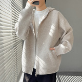 2026秋季运动风格腈纶针织开衫青少年宽松圆领加厚提花设计,男装针织衫/毛衣,星座614, 2026秋季运动风格腈纶针织开衫青少年宽松圆领加厚提花设计,男装针织衫/毛衣,星座614,