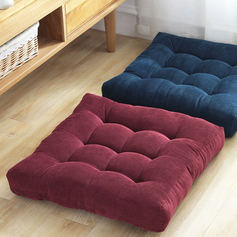 [Японский pouf футоn сиденье подушка камыш Hassock стул подушка спинка]