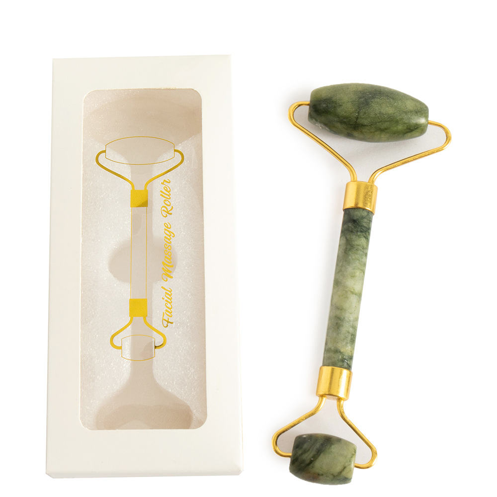 Fábrica de masaje facial en forma de corazón verde phoenix placa de masaje mayorista universal de todo el cuerpo rodillo de masaje de cuello meridiano