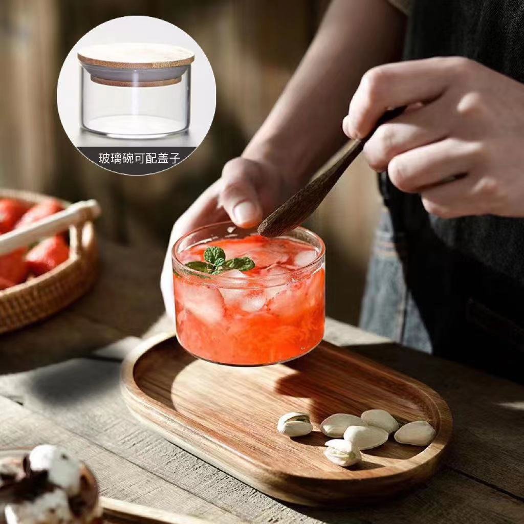 冰淇淋酸奶杯烤箱模具焦糖布丁杯耐高温烘焙玻璃蒸鸡蛋通用甜品碗