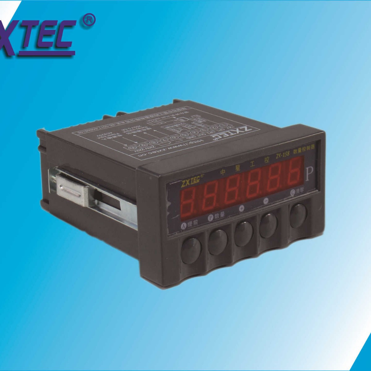 瑞安市中星工控 供应ZX-158 普通型数量控制器（只有清零键可按）