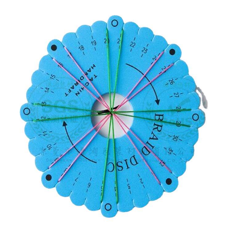 彩色多色印刷编织器 彩色eva绕线器 彩色泡沫编线器 中国结编线器