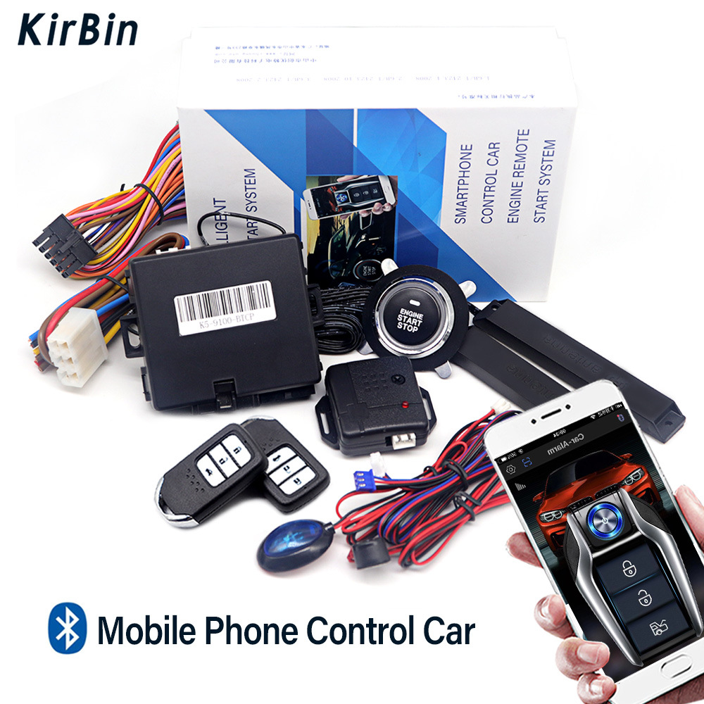 [Exclusively For Foreign Trade]Universal Remote Start One-button Start Modified Keyless Entry Mobile Phone Car Control System