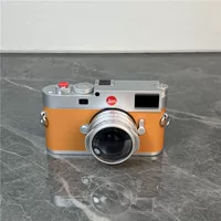 Retro camera model prop M‑style, detachable lenses, painted plastic body, strap, display options