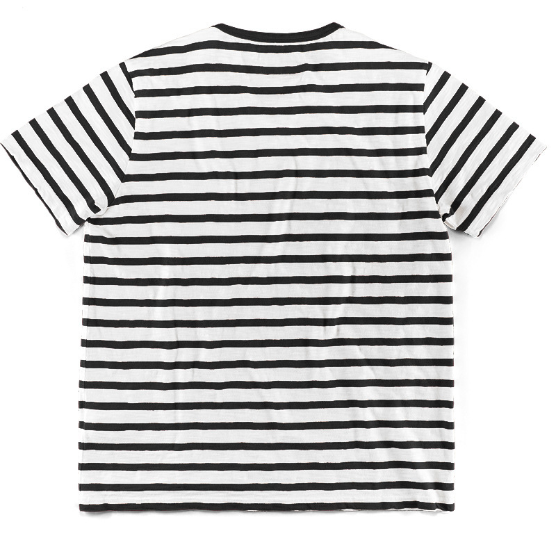 Men's Stripe T-shirt Men's Clothing display picture 20