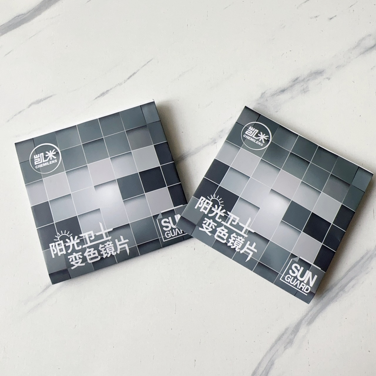 Kemi Color Changing Sunglasses SUNGUARD Myopia Gray UV Protection Aspheric Lenses