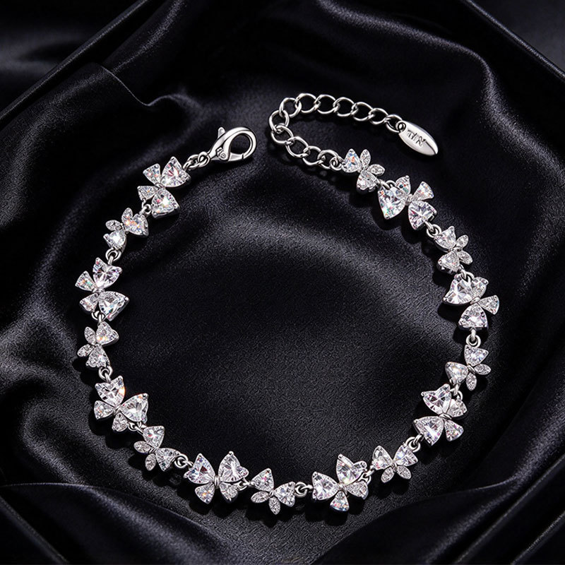 Pulsera Geométrica Circular con Dije de Cubo de Aleación de Cobre