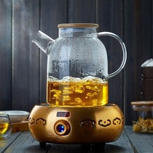 耐高温玻璃冷水壶泡茶壶家用凉水瓶大容量水壶白开水果汁扎壶套装