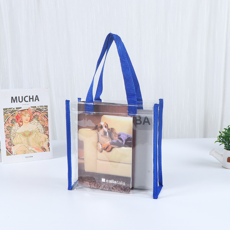 Bolso de PVC personalizado de gran capacidad, bolsa de regalo, bolsa de almacenamiento de cosméticos impermeable para viajes al aire libre, venta al por mayor image 7