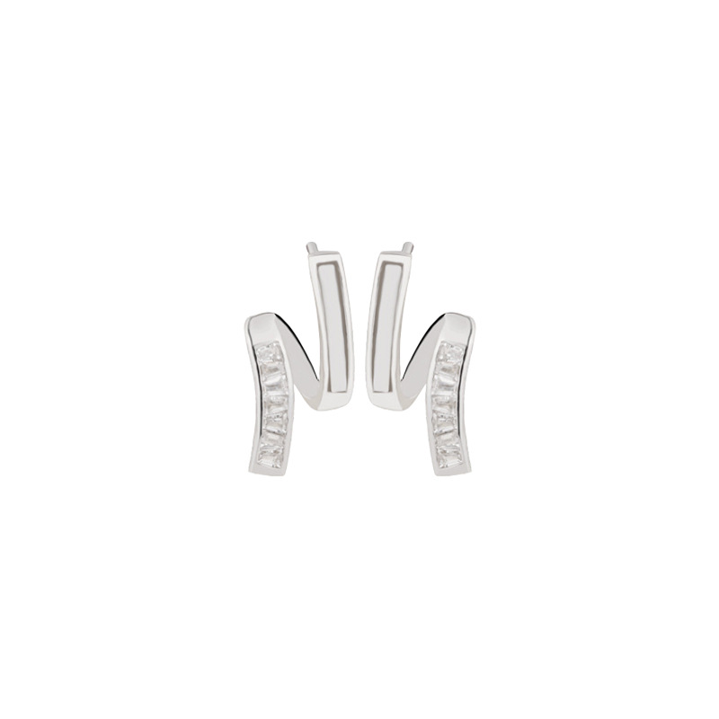 Pendientes de plata esterlina de concha para mujer verano elegante diseño de nicho de plata 925 pendientes geométricos simples pendientes de lujo de alta calidad