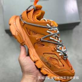 跨境新款巴家纯原3.绑带款系列男女老爹鞋休闲百搭情侣运动跑步鞋