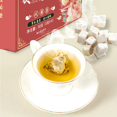 Strength factory Poria cocos and barley wet tea Poria cocos and barley wet tea red bean and barley tea Fuling and coix and barley wet tea factory wholesale