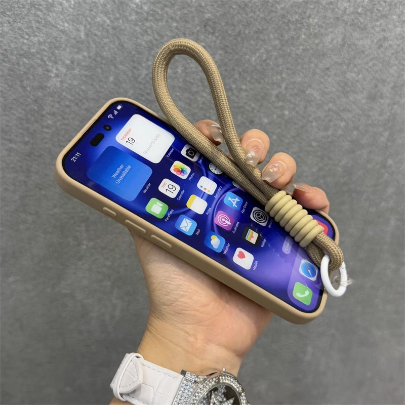 Tpu Solid Color Simple Style Phone Cases Phone Accessories display picture 4