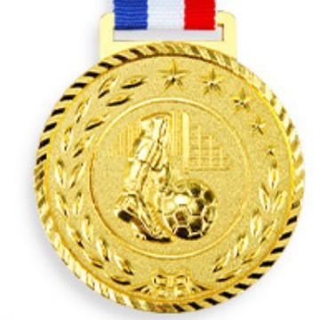 Fútbol 316 (oro y plata cobre tres colores) 6,5 cm