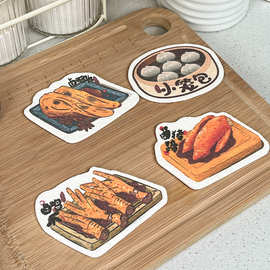 特色美食木浆棉洗碗布不沾油厨房洗碗海绵擦吸水变大洗盘刷锅神器