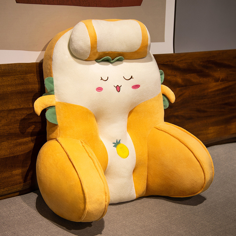 토스트 파인애플 요추 지지대