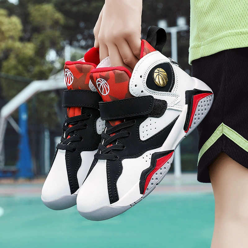 Дышащие детские 2024 новые нескользящие износостойкие баскетбольные кроссовки для мальчиков баскетбольные кроссовки для мальчиков баскетбольные кроссовки для студентов баскетбольные кроссовки