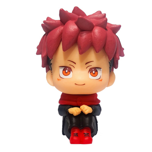 Q version of Spell Return Small Figures Wholesale Gojo Wuhu Stick Yuji Car Cake Ornaments Gashapon Blind Box Doll