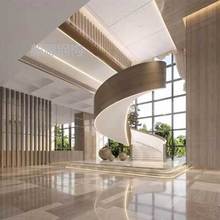 酒店商場用鋼結構樓梯消防樓梯大堂旋轉樓梯弧形樓梯設計報價安裝