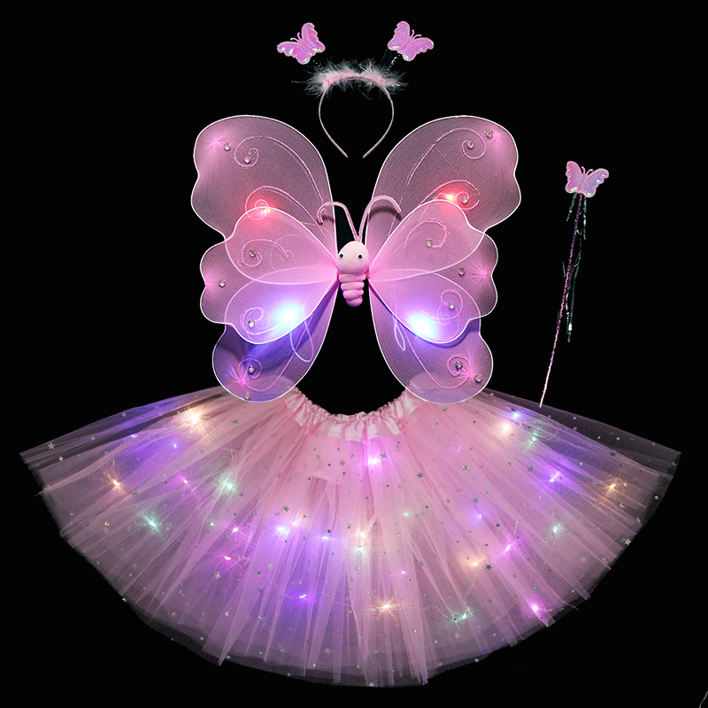 Fairy magic wand with butterfly