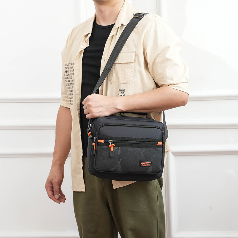 Fashion Camouflage Large Capacity Men's Bag Shoulder Bag Waterproof Wear-resistant Backpack Multi-pocket Business Casual Men's Crossbody Bag Fashion Camouflage Large Capacity Men's Bag Shoulder Bag Waterproof Wear-resistant Backpack Multi-pocket Business Casual Men's Crossbody Bag